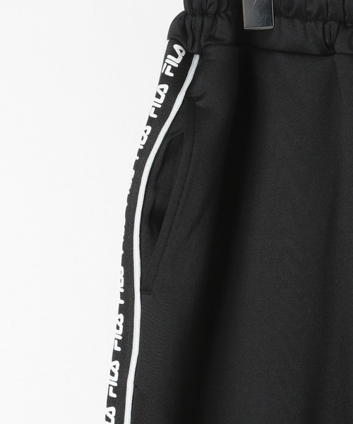 GLOBAL WORK（グローバルワーク）の「FILA/コラボトラックパンツ/252059（スウェットパンツ・キッズ・アイボリー/ブラック・130cm/140cm/150cm/160cm/170cm）」の6枚目の写真