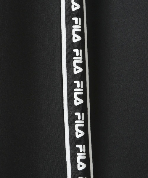 GLOBAL WORK（グローバルワーク）の「FILA/コラボトラックパンツ/252059（スウェットパンツ・キッズ・アイボリー/ブラック・130cm/140cm/150cm/160cm/170cm）」の4枚目の写真