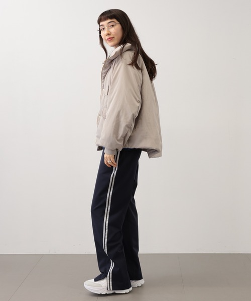 saloon(サルーン)の「SALOON(サルーン)/メモリータフタフードコート(ブルゾン・レディース・ブラウン/ブラック/カーキ・FREE)」の14枚目の写真