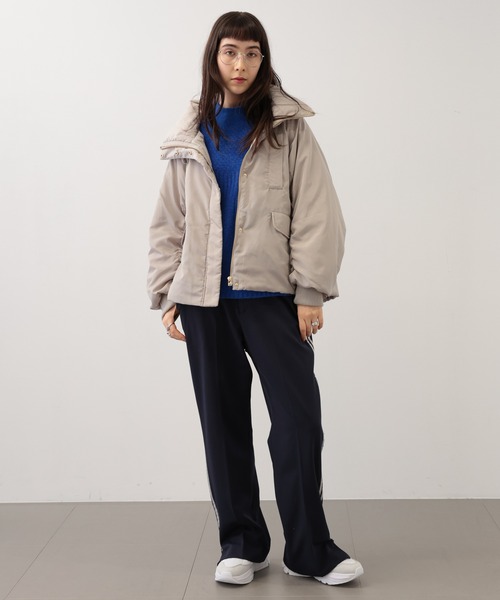 saloon(サルーン)の「SALOON(サルーン)/メモリータフタフードコート(ブルゾン・レディース・ブラウン/ブラック/カーキ・FREE)」の17枚目の写真