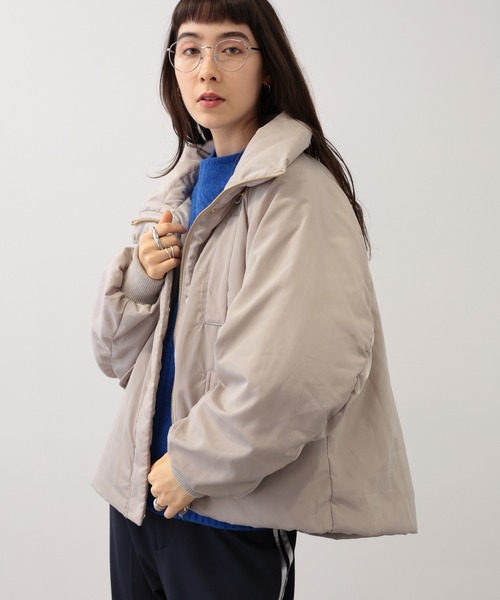 saloon(サルーン)の「SALOON(サルーン)/メモリータフタフードコート(ブルゾン・レディース・ブラウン/ブラック/カーキ・FREE)」の18枚目の写真