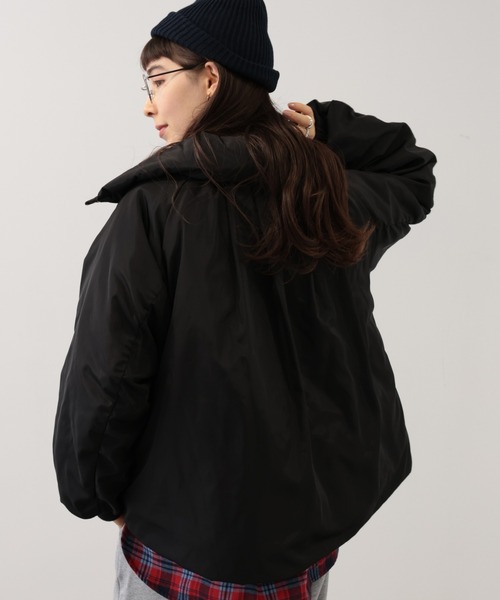 saloon(サルーン)の「SALOON(サルーン)/メモリータフタフードコート(ブルゾン・レディース・ブラウン/ブラック/カーキ・FREE)」の11枚目の写真