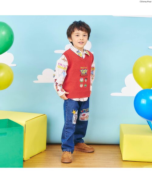 Disney（ディズニー）の「ディズニーキャラクター/総柄ストライプシャツ/トイ・ストーリー（シャツ/ブラウス・キッズ・ストライプ・130/120/110/100/90/80）」の17枚目の写真