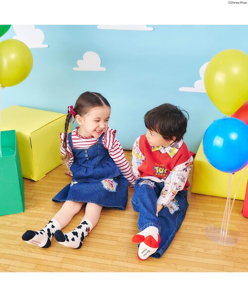 Disney（ディズニー）の「ディズニーキャラクター/総柄ストライプシャツ/トイ・ストーリー（シャツ/ブラウス・キッズ・ストライプ・130/120/110/100/90/80）」の9枚目の写真