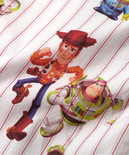 Disney（ディズニー）の「ディズニーキャラクター/総柄ストライプシャツ/トイ・ストーリー（シャツ/ブラウス・キッズ・ストライプ・130/120/110/100/90/80）」の7枚目の写真