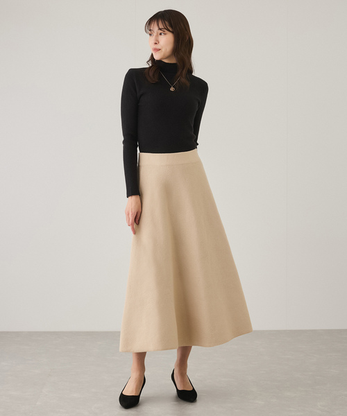 JAYRO シフォンスカート　ホワイト JAYRO｜なみなみ柄タイトスカート | Rakuten Fashion(楽天