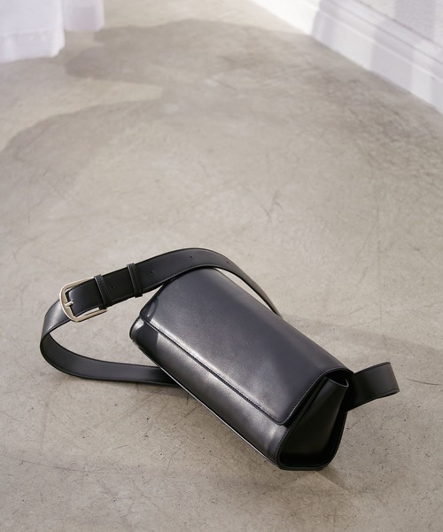 VIS（ビス）の「【軽量】横長ショルダーボディバッグ（ショルダーバッグ・レディース・ブラック/シルバー・FREE）」の22枚目の写真