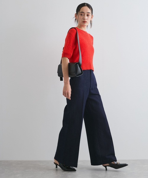 VIS（ビス）の「【軽量】横長ショルダーボディバッグ（ショルダーバッグ・レディース・ブラック/シルバー・FREE）」の6枚目の写真