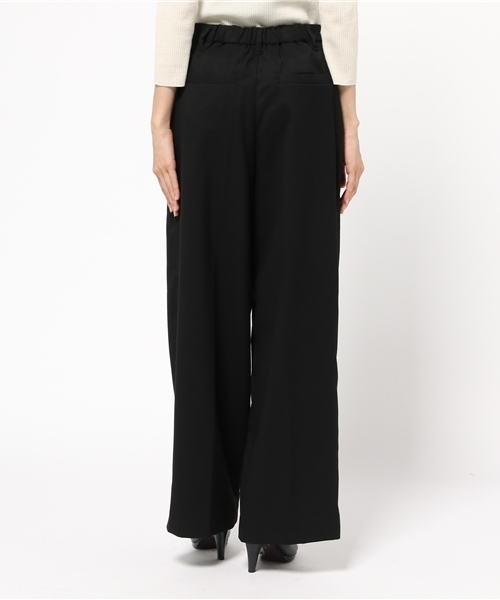 VIS（ビス）の「ワンタックワイドパンツ（その他パンツ・レディース・ダークブラウン/キャメル/ブルー系その他/ブラック・SMALL/MEDIUM）」の9枚目の写真