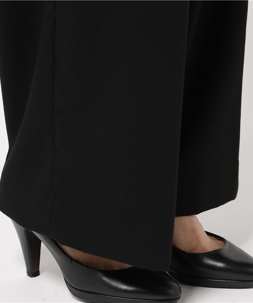 VIS（ビス）の「ワンタックワイドパンツ（その他パンツ・レディース・ダークブラウン/キャメル/ブルー系その他/ブラック・SMALL/MEDIUM）」の19枚目の写真