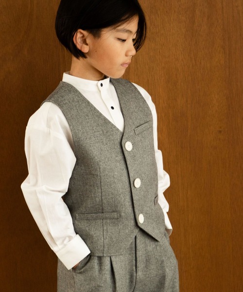 LOEFF＞メランジ ツイル ベスト MEN'S