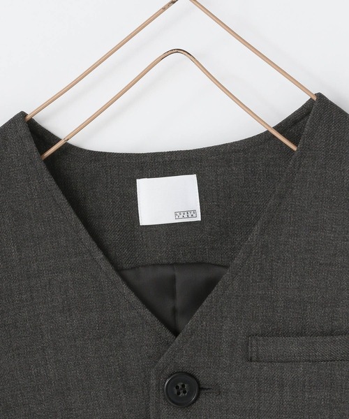 LOWRYS FARM(ローリーズファーム)の「メランジツイルベスト 241038(ベスト・キッズ・チャコールグレー/ブラウン/グレー・140cm/150cm/110cm/120cm/130cm)」の20枚目の写真