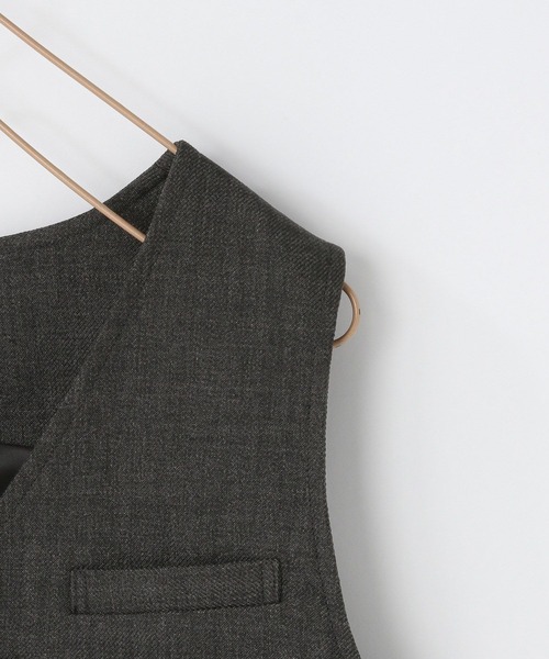 LOWRYS FARM(ローリーズファーム)の「メランジツイルベスト 241038(ベスト・キッズ・チャコールグレー/ブラウン/グレー・140cm/150cm/110cm/120cm/130cm)」の21枚目の写真