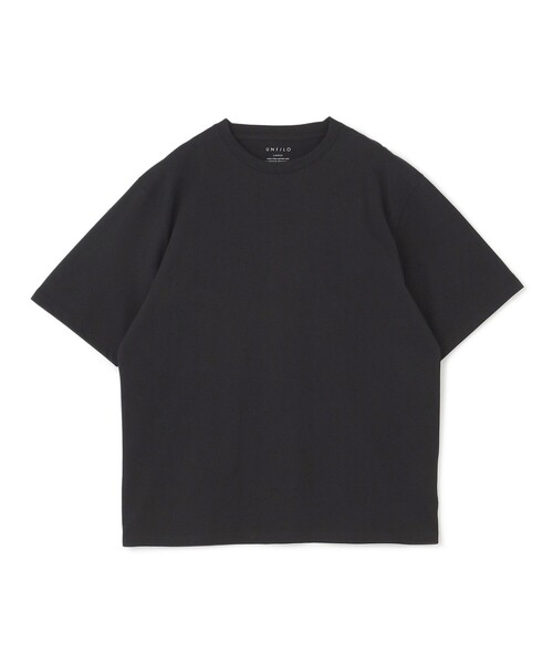 UNFILO(アンフィーロ)の「BASIC 半袖TEE(Tシャツ/カットソー・メンズ・ホワイト系/ダルブルー系/ブラック系/カーキ系・X-LARGE/LARGE/MEDIUM/SMALL)」の3枚目の写真