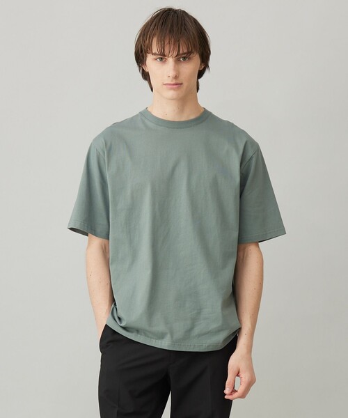 UNFILO(アンフィーロ)の「BASIC 半袖TEE(Tシャツ/カットソー・メンズ・ホワイト系/ダルブルー系/ブラック系/カーキ系・X-LARGE/LARGE/MEDIUM/SMALL)」の10枚目の写真
