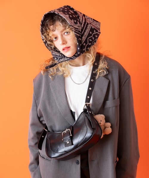 セール】an meets zakka ロッキンベルトワンフラップ合成皮革3WAY