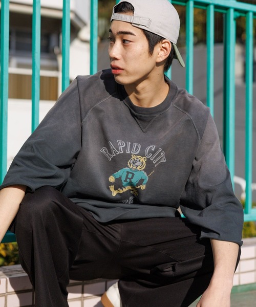 【SCREEN STARS(スクリーンスターズ)】別注ヴィンテージラグランスリーブTシャツ（Tシャツ/カットソー）｜SCREEN STARS（スクリーンスターズ）