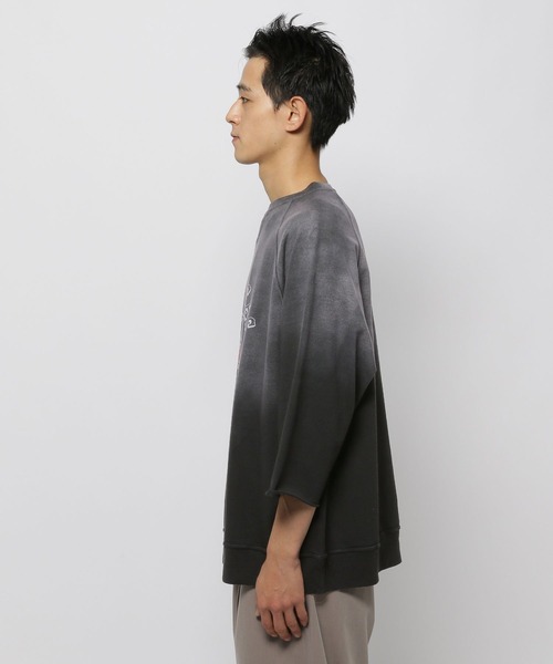 SCREEN STARS（スクリーンスターズ）の「【SCREEN STARS(スクリーンスターズ)】別注ヴィンテージラグランスリーブTシャツ（Tシャツ/カットソー・メンズ・ベージュ/ブラック/チャコール/レッド・LARGE/MEDIUM）」の22枚目の写真