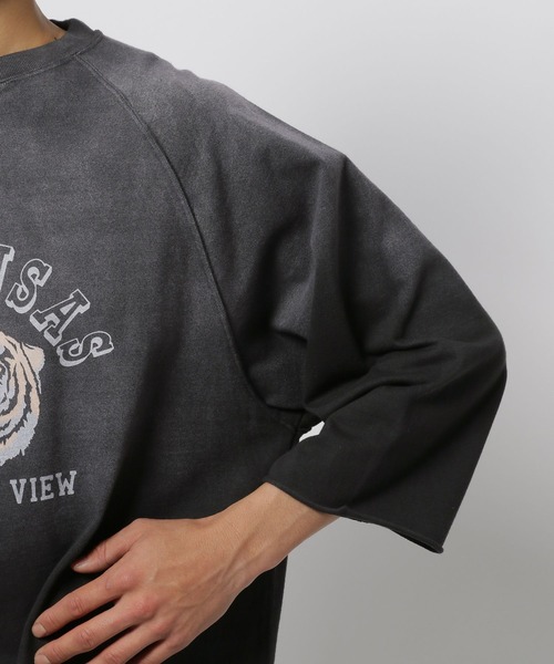 SCREEN STARS（スクリーンスターズ）の「【SCREEN STARS(スクリーンスターズ)】別注ヴィンテージラグランスリーブTシャツ（Tシャツ/カットソー・メンズ・ベージュ/ブラック/チャコール/レッド・LARGE/MEDIUM）」の19枚目の写真