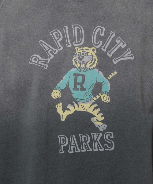 SCREEN STARS（スクリーンスターズ）の「【SCREEN STARS(スクリーンスターズ)】別注ヴィンテージラグランスリーブTシャツ（Tシャツ/カットソー・メンズ・ベージュ/ブラック/チャコール/レッド・LARGE/MEDIUM）」の16枚目の写真