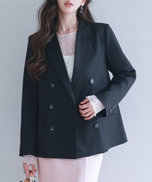 SAISON DE PAPILLON（セゾンドパピヨン）の「【大人気】ボタンテーラードジャケット 出勤（テーラードジャケット）」