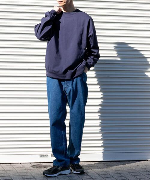 FORK&SPOON（フォークアンドスプーン）の「FORK&SPOON　ハイツイストジャージーロングスリーブカットソー（Tシャツ/カットソー・メンズ・アイボリー/ネイビー・4/5）」の14枚目の写真