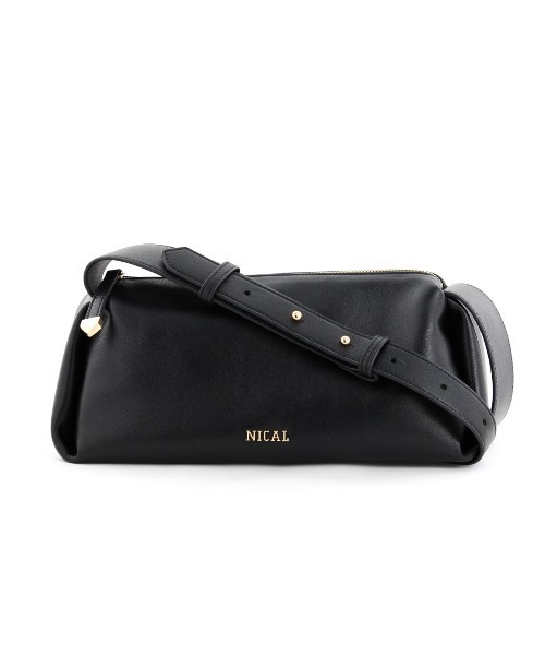 NICAL(ニカル)の「【本革】【NICAL】スクエアショルダーバッグ/554180(ショルダーバッグ・レディース・ブラック/アイボリー/ピンク・FREE)」の9枚目の写真
