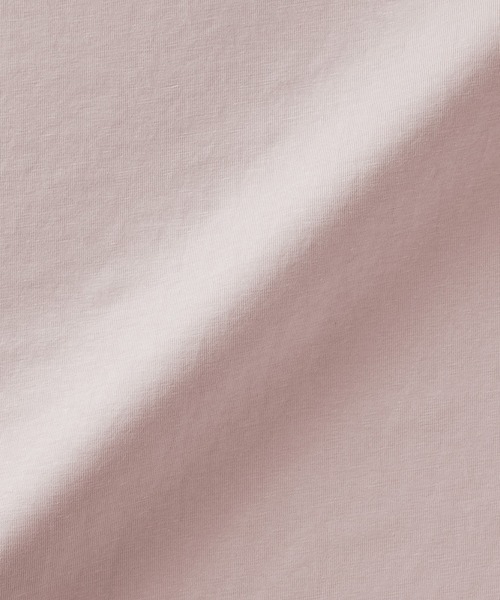 無印良品(ムジルシリョウヒン)の「婦人 天竺編みボートネック七分袖Tシャツ(Tシャツ/カットソー・レディース・ブラック/スモークピンク/ホワイト/ライトグレー/ダークグレー/スモーキーグリーン系/ブルー系・XS/XL/L/M/S)」の10枚目の写真