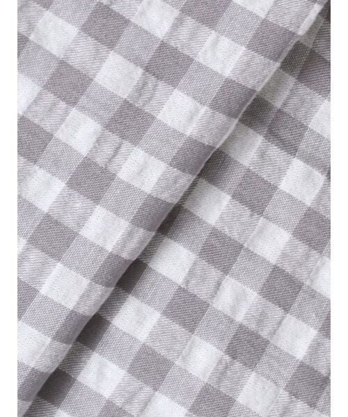 merry jenny（メリージェニー）の「ギンガムレースフレアスカート（スカート・レディース・グレー/オフホワイト/グリーン・FREE）」の9枚目の写真