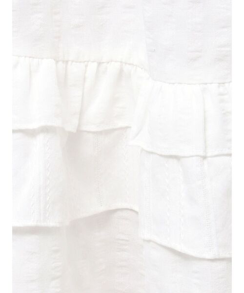 merry jenny（メリージェニー）の「ギンガムレースフレアスカート（スカート・レディース・グレー/オフホワイト/グリーン・FREE）」の11枚目の写真