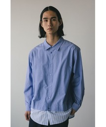 ストライプレイヤーシャツ