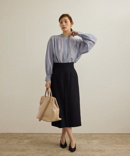 ROPE'（ロペ）の「横型レザートートバッグ【A4対応】（トートバッグ・レディース・ブラック/ベージュ・FREE）」の18枚目の写真