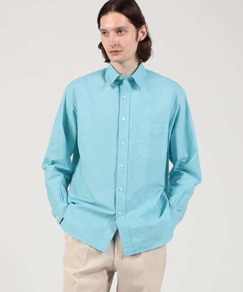 TOMORROWLAND （トゥモローランド）の「コットンオックスフォードシャツ（シャツ/ブラウス・メンズ・ホワイト/ライトブルー/イエロー/グレー・M/S/L/XS）」の17枚目の写真