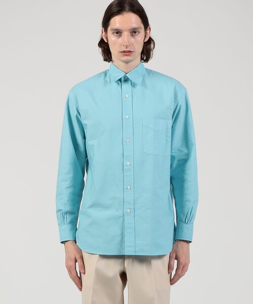 TOMORROWLAND （トゥモローランド）の「コットンオックスフォードシャツ（シャツ/ブラウス・メンズ・ホワイト/ライトブルー/イエロー/グレー・M/S/L/XS）」の16枚目の写真