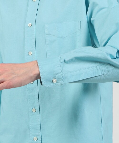 TOMORROWLAND （トゥモローランド）の「コットンオックスフォードシャツ（シャツ/ブラウス・メンズ・ホワイト/ライトブルー/イエロー/グレー・M/S/L/XS）」の12枚目の写真