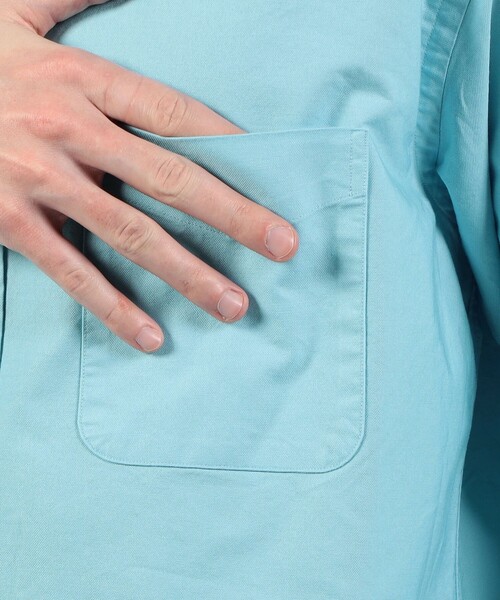 TOMORROWLAND （トゥモローランド）の「コットンオックスフォードシャツ（シャツ/ブラウス・メンズ・ホワイト/ライトブルー/イエロー/グレー・M/S/L/XS）」の10枚目の写真