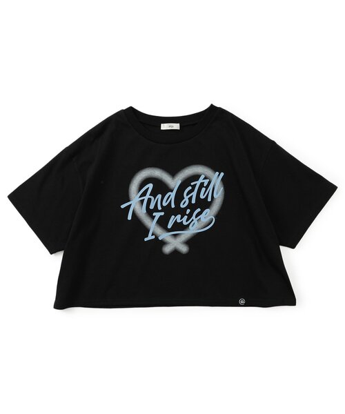 algy(アルジー)の「ハートスプレータンタケ半袖T(Tシャツ/カットソー・キッズ・ブラック/ラベンダー/ミント・X-SMALL/XX-SMALL/SMALL/MEDIUM)」の10枚目の写真