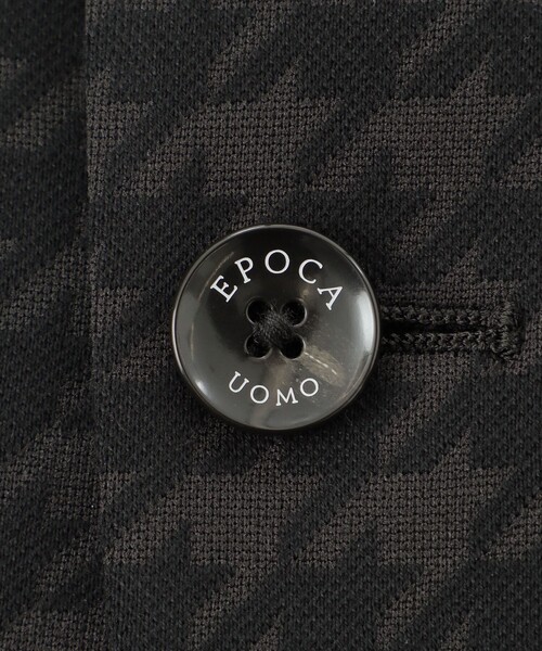EPOCA UOMO（エポカウォモ）の「【セットアップ対応】千鳥ジャカードJK（テーラードジャケット・メンズ・ブラック・46/48）」の9枚目の写真