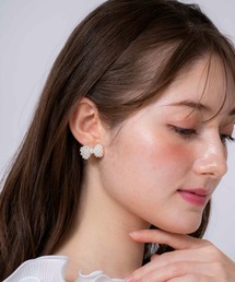 Noela（ノエラ）の「ミニリボンモチーフピアス（ピアス（両耳用））」