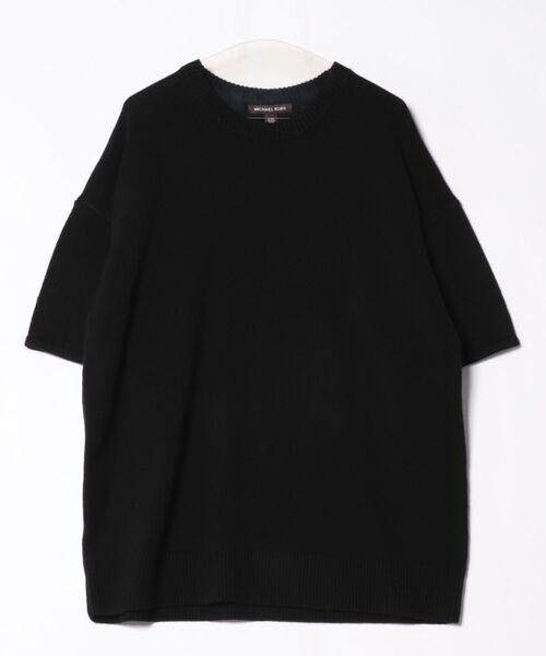 MICHAEL KORS(マイケルコース)の「ユニセックス ショートスリーブ セーター(ニット/セーター・レディース・ブラック・L/XL/S/M)」の7枚目の写真