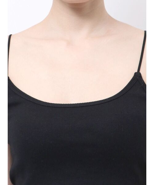 GYDA（ジェイダ）の「Backクロスビスチェ（キャミソール・レディース・オフホワイト/ブラック・FREE）」の19枚目の写真