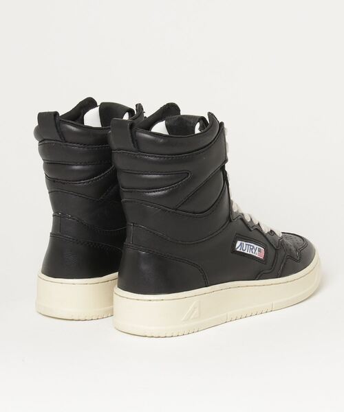 AUTRY(オートリー)の「AUTRY BIG ONE HIGT LEATHER SNEAKER オートリー ビッグワン ハイ レザー スニーカー(スニーカー・レディース・ブラック・38/39/37)」の21枚目の写真