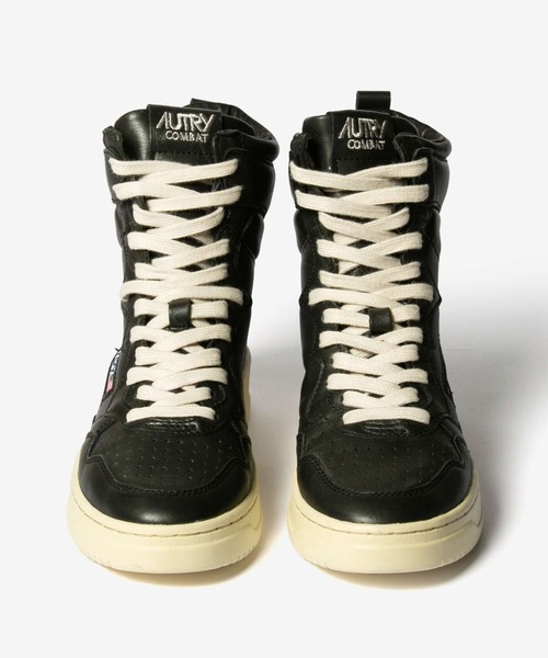 AUTRY(オートリー)の「AUTRY BIG ONE HIGT LEATHER SNEAKER オートリー ビッグワン ハイ レザー スニーカー(スニーカー・レディース・ブラック・38/39/37)」の11枚目の写真