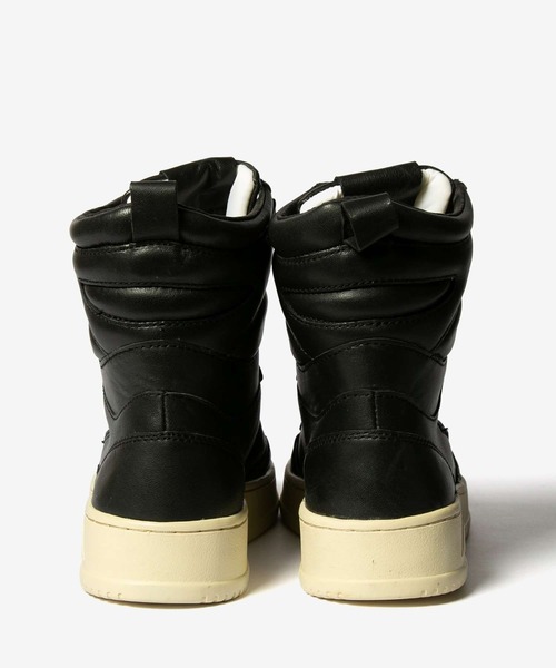AUTRY(オートリー)の「AUTRY BIG ONE HIGT LEATHER SNEAKER オートリー ビッグワン ハイ レザー スニーカー(スニーカー・レディース・ブラック・38/39/37)」の12枚目の写真