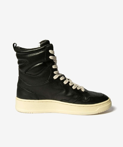 AUTRY(オートリー)の「AUTRY BIG ONE HIGT LEATHER SNEAKER オートリー ビッグワン ハイ レザー スニーカー(スニーカー・レディース・ブラック・38/39/37)」の14枚目の写真
