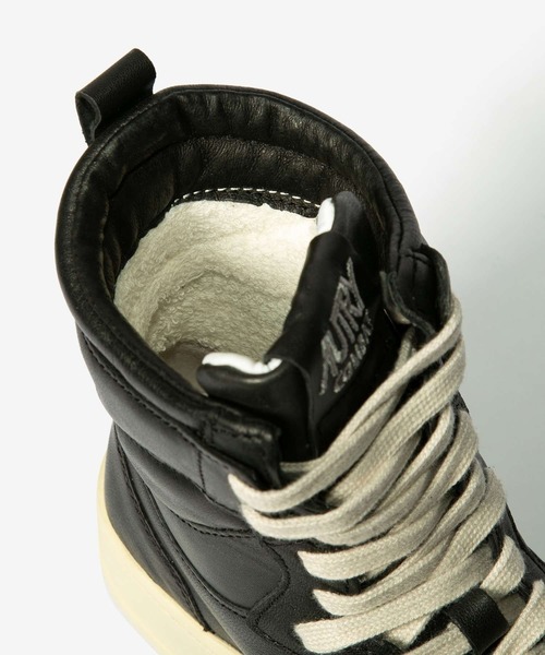 AUTRY(オートリー)の「AUTRY BIG ONE HIGT LEATHER SNEAKER オートリー ビッグワン ハイ レザー スニーカー(スニーカー・レディース・ブラック・38/39/37)」の18枚目の写真
