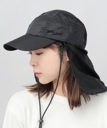 A.M.S.（エーエムエス）の「透け リップストップナイロン サンシェード付き キャップ（キャップ・メンズ）」