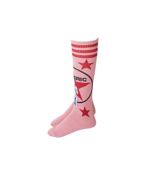 HYSTERIC GLAMOUR(ヒステリックグラマー)の「HYS STAR ハイソックス(ソックス/靴下・レディース・ピンク/ホワイト/ブラック・FREE)」の10枚目の写真