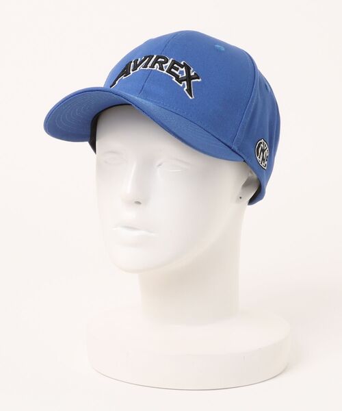 AVIREX(アヴィレックス)の「AVIREX / AX EX VARSITY 3DLOGO CAP / 80974500(キャップ・レディース・ベージュ/ブルー/グレー/ブラック・FREE)」の7枚目の写真