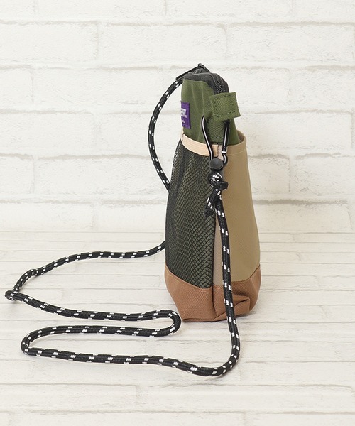GERRY(ジェリー)の「【GERRY / ジェリー】リサイクル繊維 サコッシュショルダーバッグ ユニセックス(ショルダーバッグ・メンズ・ブラック/マルチ/チャコール/ベージュ・FREE)」の12枚目の写真